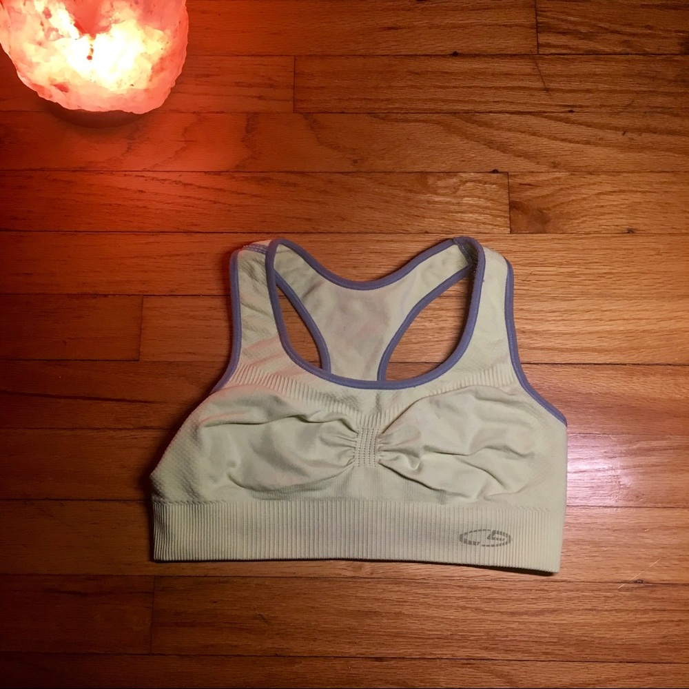 Champion Yellow Sports Bra